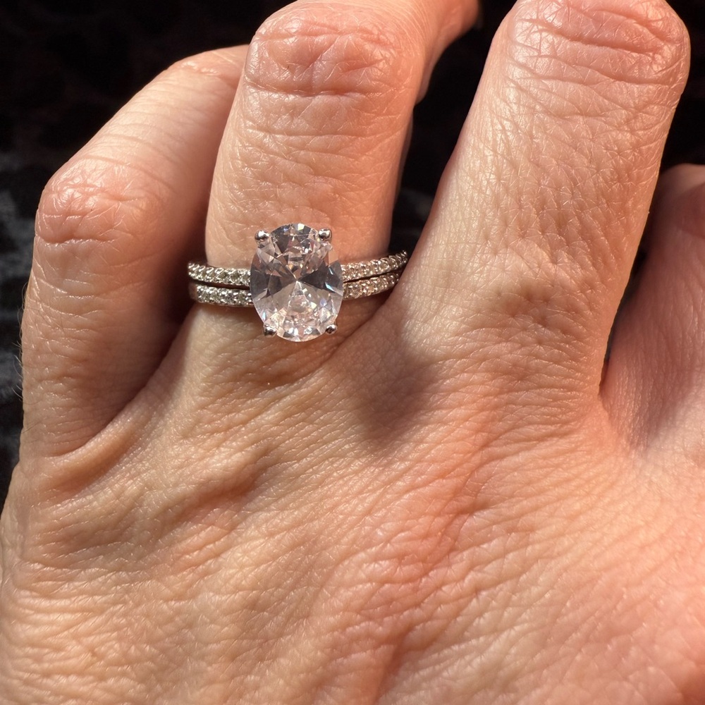 Women’s CZ Wedding set